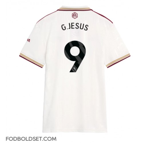 Arsenal Gabriel Jesus #9 Tredjetrøje Dame 2025-26 Kortærmet